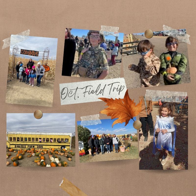 дітей на жовтневій екскурсії