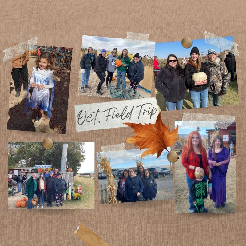 вчителі, діти, сім'ї на жовтневій екскурсії